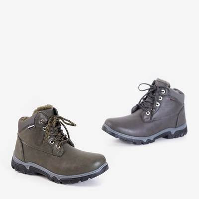 Dámske trekové topánky khaki Huran - topánky