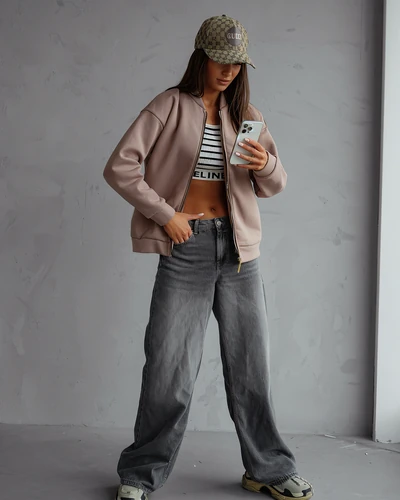 Royalfashion Zipsová bomber bunda