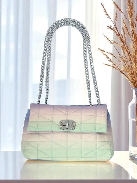 Royalfashion Malá dámska kabelka z ombre eko kože Sophie Rose