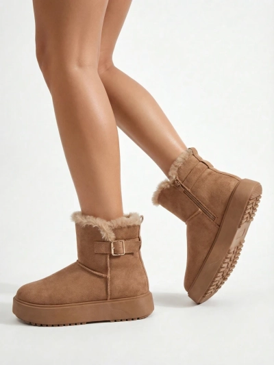 Royalfashion Kratki ženski škornji a'la za sneg Winter Crest