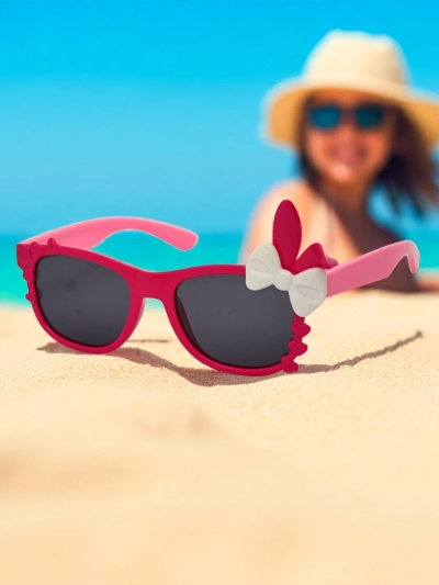 Royalfashion Detské slnečné okuliare Bunny Shine s ozdobami