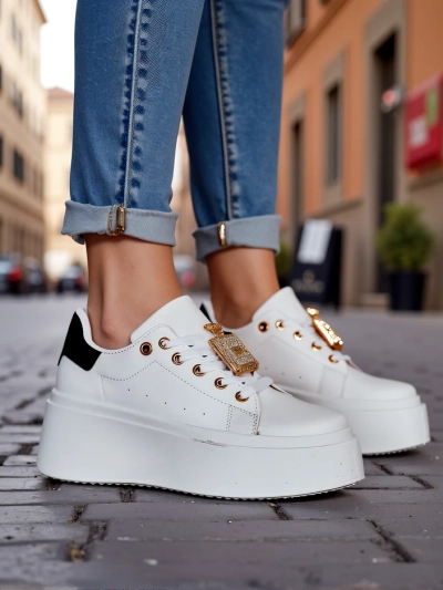 Royalfashion Dámske platformové športové tenisky Oviger