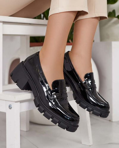 Royalfashion Dámske mokasíny na nízkom podpätku Denebel