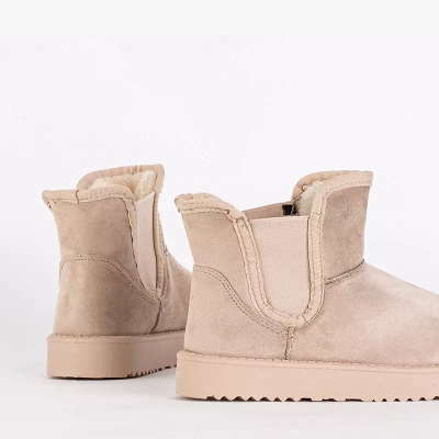 OUTLET Dámske béžové snehule Gavi - Obuv