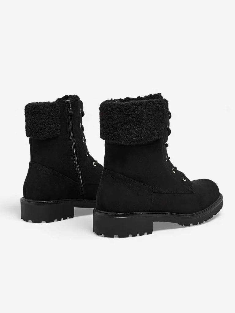 Eko semiš vezani ženski gležnarji Trevolla