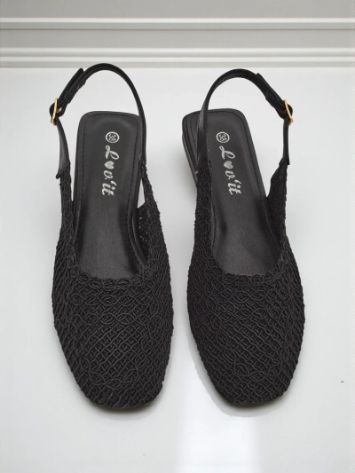 Royalfashion Ženski sandali z odprto peto Breeze Woven