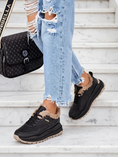 Royalfashion Dámske zateplené tenisky Zoru