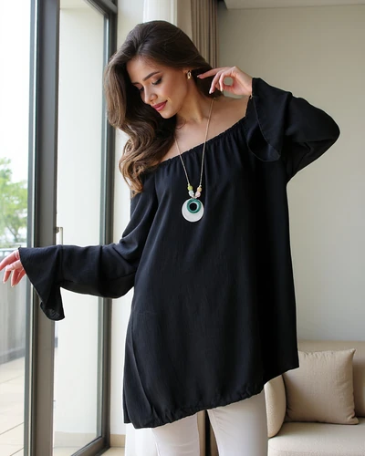 Royalfashion Dámska blúzka a'la španielska s volánikmi