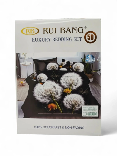 Royalfashion Posteljnina z vzorcem 180x200 komplet 3 DELI