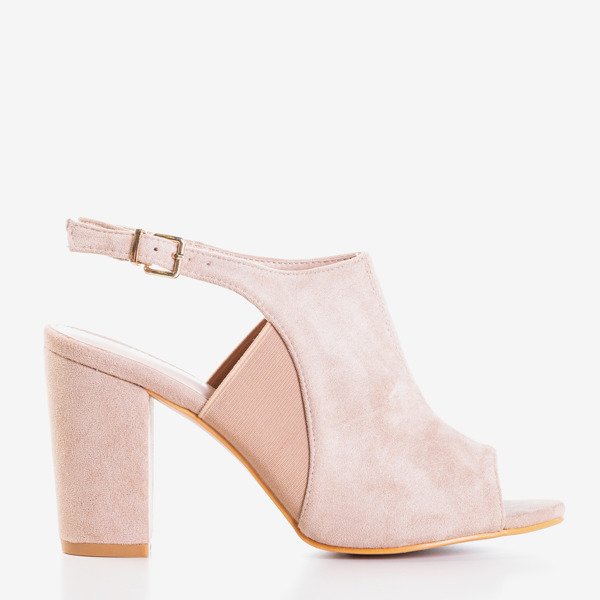 Sandále na vysokom podpätku Bartom - Obuv