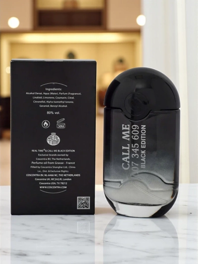 Moška parfumska voda Call Me Black, navdihnjena