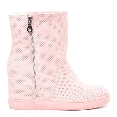 Růžové podpatky Genesis - Boty 1