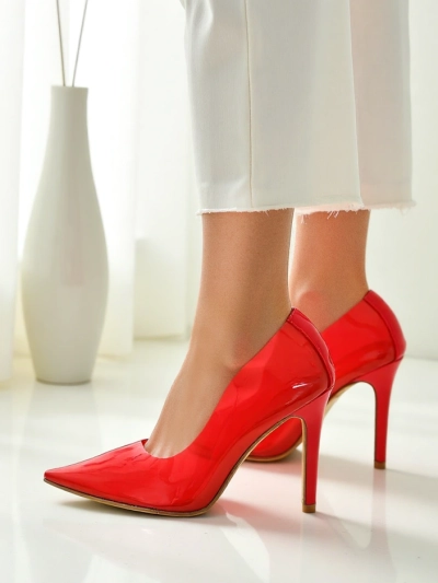 Royalfashion Transparentné dámske stiletto topánky Selqoa