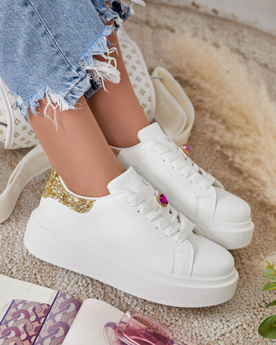 Royalfashion Dámske športové tenisky na platforme Cinkci