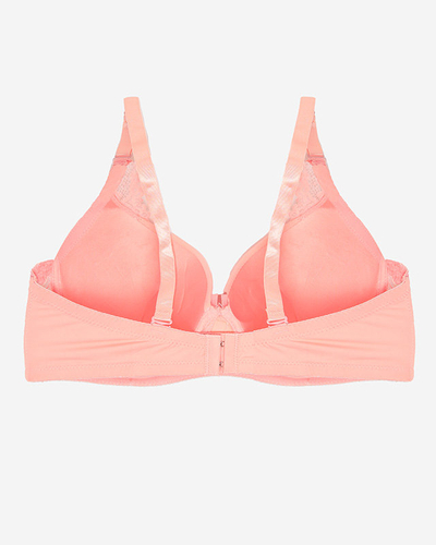 Ružová vystužená podprsenka - Spodná bielizeň