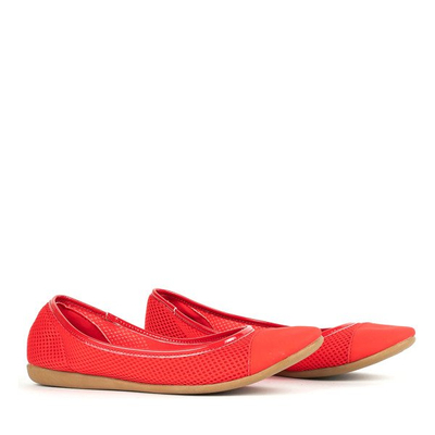 Red Mireia ballerinas - Footwear 1