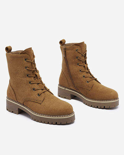 Hnedé dámske trapérky Priviea - Obuv