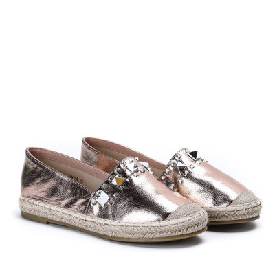 Espadrilles s růžovými cvočky Norah - Footwear 1