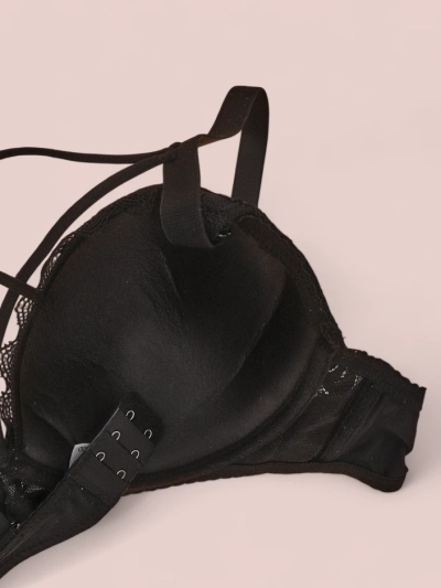Royalfashion Dámska podprsenka s výstužou a čipkou