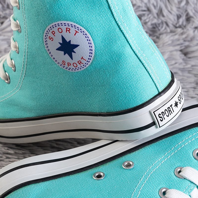 Dámske modré vysoké tenisky Inter - Footwear