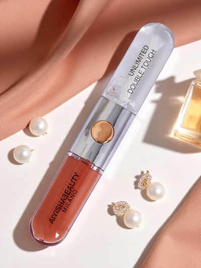 2-v-1 rúž a číry lesk na pery Soft Blush