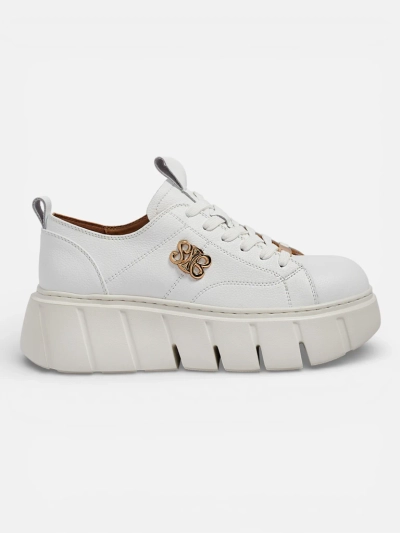 Športne ženske superge iz naravnega usnja Sacerr