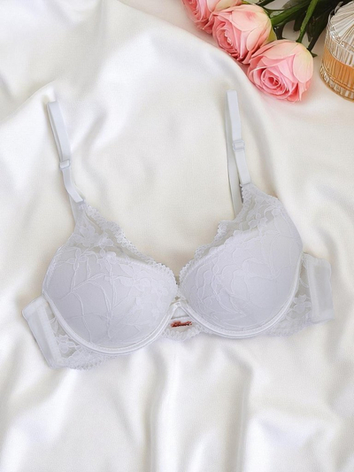 Royalfashion Dámska push-up podprsenka s čipkou Luna Push-Up