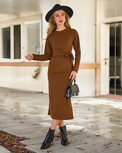 Royalfashion Dámske midi šaty