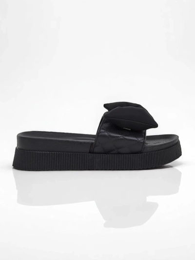 Royalfashion Ženski natikači na platformi s pentljo Mivo Jump