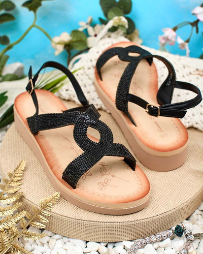 Royalfashion Dámske sandále Elova Zirconia