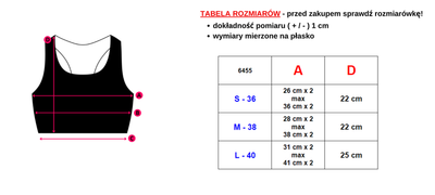 Detská čierna športová podprsenka - Spodná bielizeň