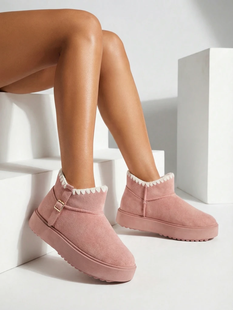 Royalfashion Dámske krátke snehové topánky Ewioz