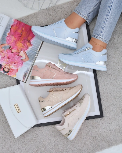 Dámska športová obuv svetlohnedej farby Vlindere - Obuv