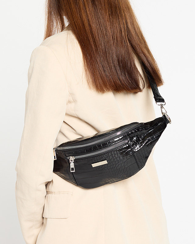 Čierna dámska ľadvinka - Doplnky