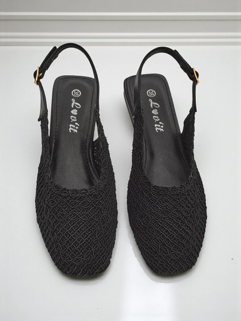 Royalfashion Ženski sandali z odprto peto Breeze Woven