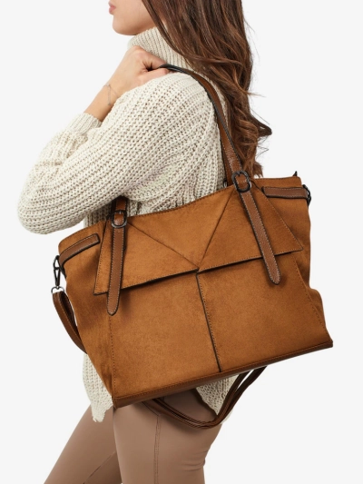 Ženska torbica shopper eko semiš Daville