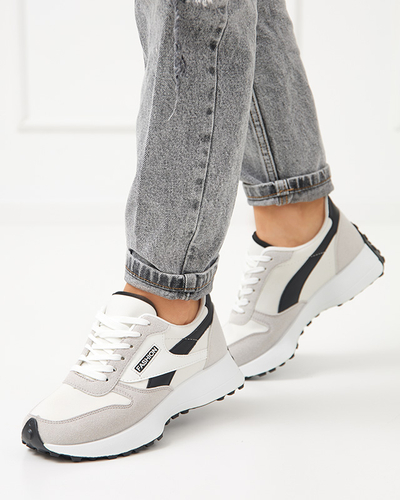 Bielo-šedá dámska športová obuv značky Berinn - Footwear