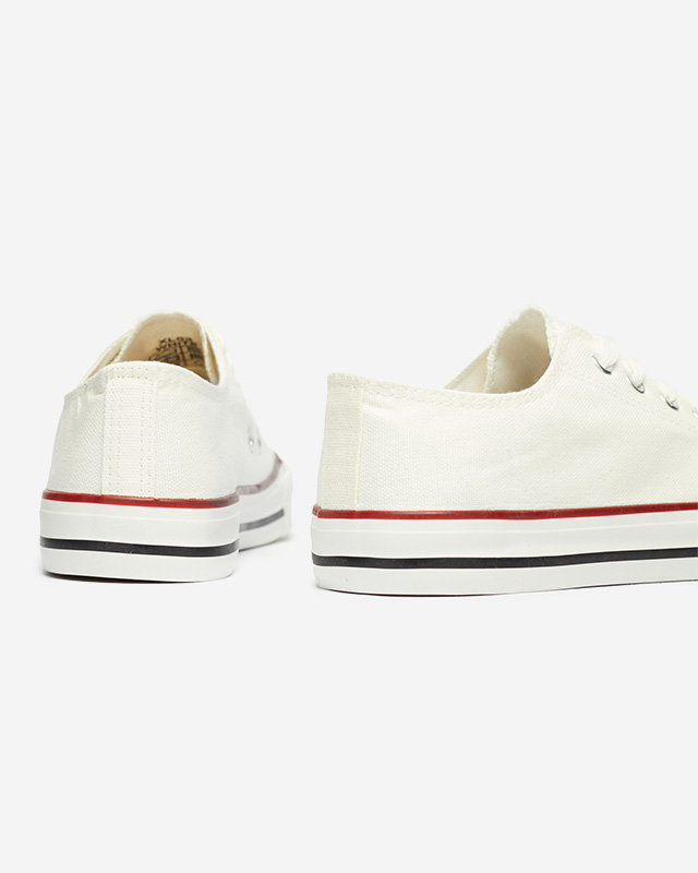 Dámske bielo-zelené tenisky Noenoes - Obuv