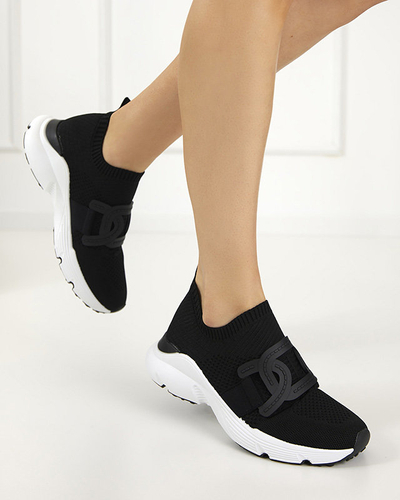 Čierne dámske nazúvacie športové topánky Neristo - Footwear