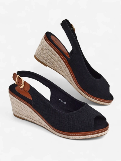 Royalfashion Dámske wedge sandále bez prstov Tafenis