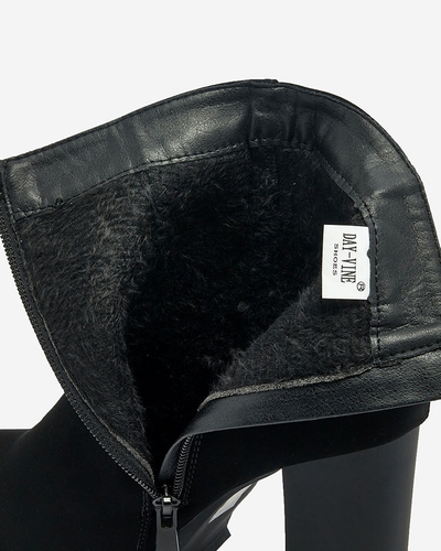 Royalfashion Dámske čižmy Beroleda so zdobeným podpätkom