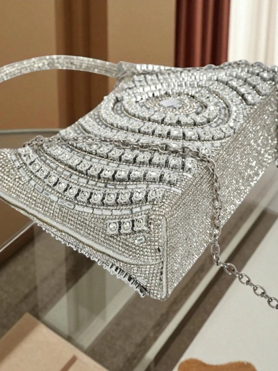Royalfashion Ženska torbica s cirkoni Sova Glint