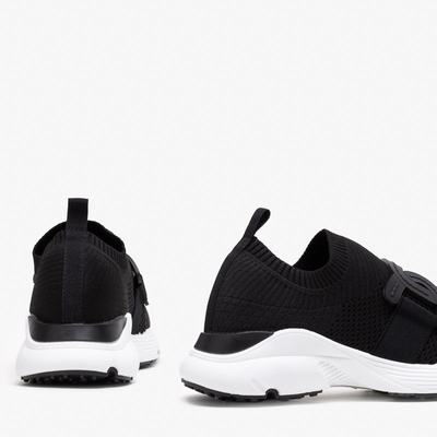 Čierne dámske nazúvacie športové topánky Neristo - Footwear