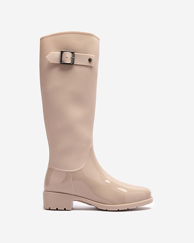 Béžové dámske podkolienky Bevirdo- Obuv