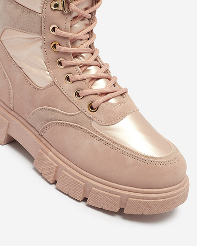 Bootsy Fuego Rosa - Stilski ženski čevlji z ravno peto