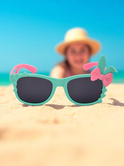 Royalfashion Detské slnečné okuliare s dekoráciami Bunny Shine