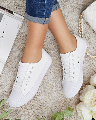 Royalfashion Dámske klasické šnurovacie tenisky Ogisea