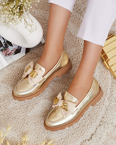 Royalfashion Mokasíny s mašľou na priehlavku Asedase