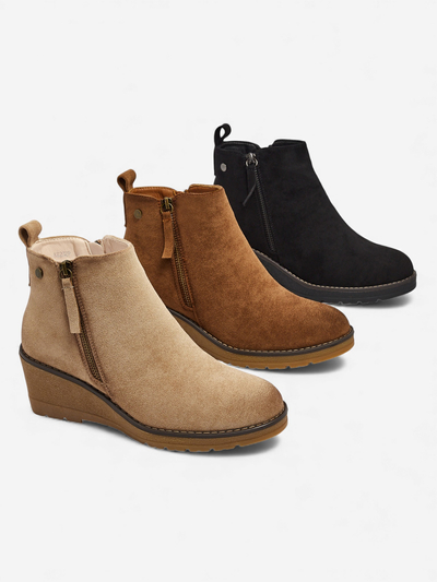 Ženski gležnarji s platformo Zarrico