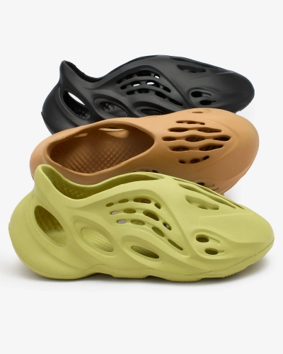 Royalfashion Zelená dámska športová obuv s výrezmi Loydi